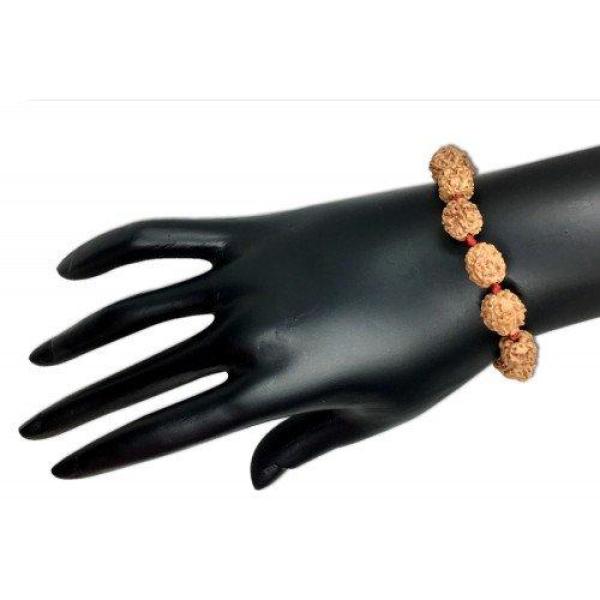 4 Mukhi Indonesian Thread Adjustable Bracelet