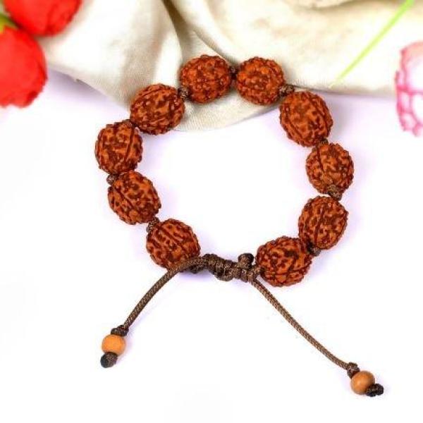5 mukhi Guru bracelet in thread - 15mm