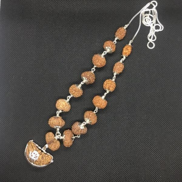 Indonesian Siddha Mala Medium In Silver