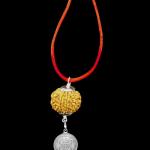 Lord Ganesh Kavach 8 Mukhi Rudraksha With Silver Yantra