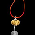 Mahamritunjaya Kavach 14 Mukhi Rudraksha With Silver Yantra