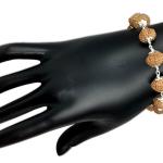 10 Mukhi Indonesian Silver Adjustable Bracelet